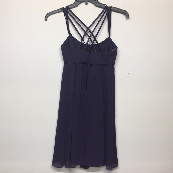 David’s Bridal Purple Lapis Bridesmaids Dress - Picture 9 of 9